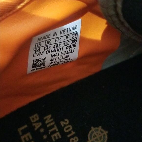 adidas Nite Jogger ‘Sesame Mens size 14 - Picture 6 of 7